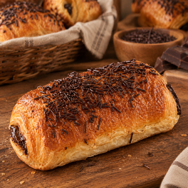 Napolitana de chocolate